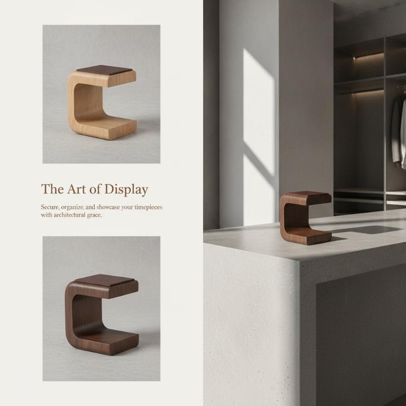 Desk Organizer - Handcrafted Wooden Watch Holder Jewelry Organizer