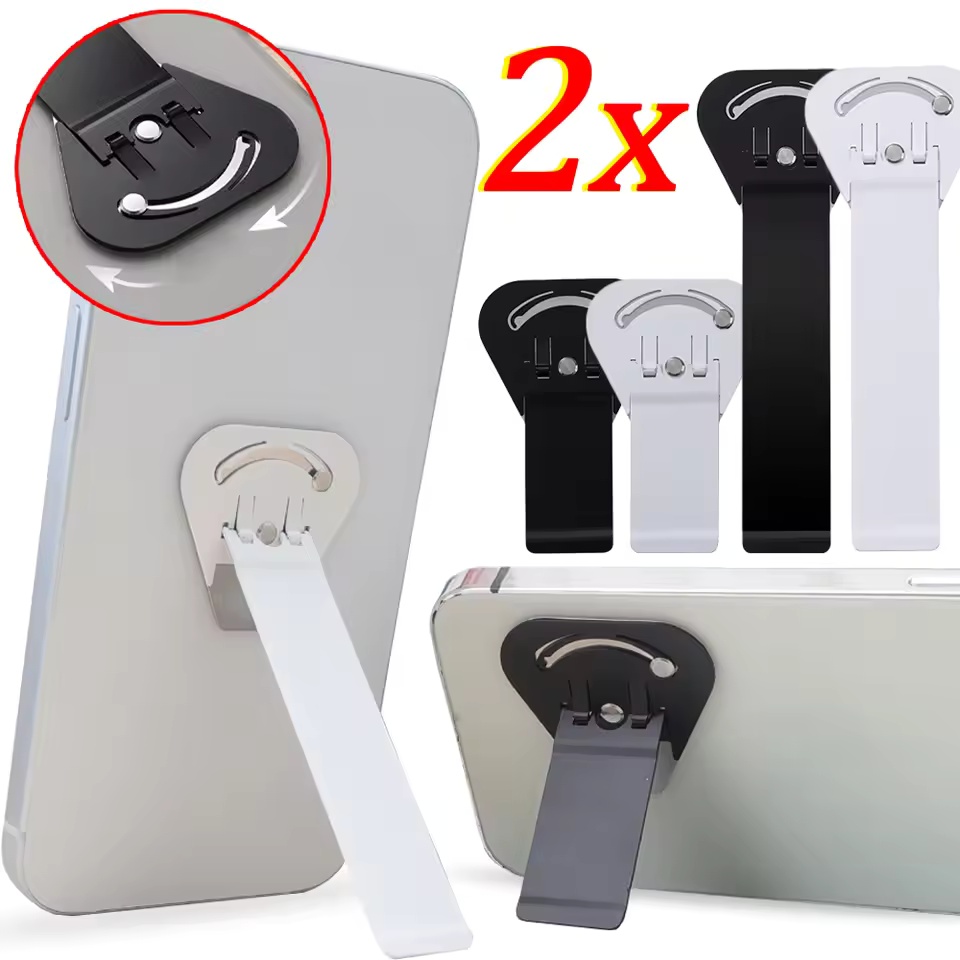 Standing Desk - Stainless Steel Rotatable Cellphone Support Kickstand