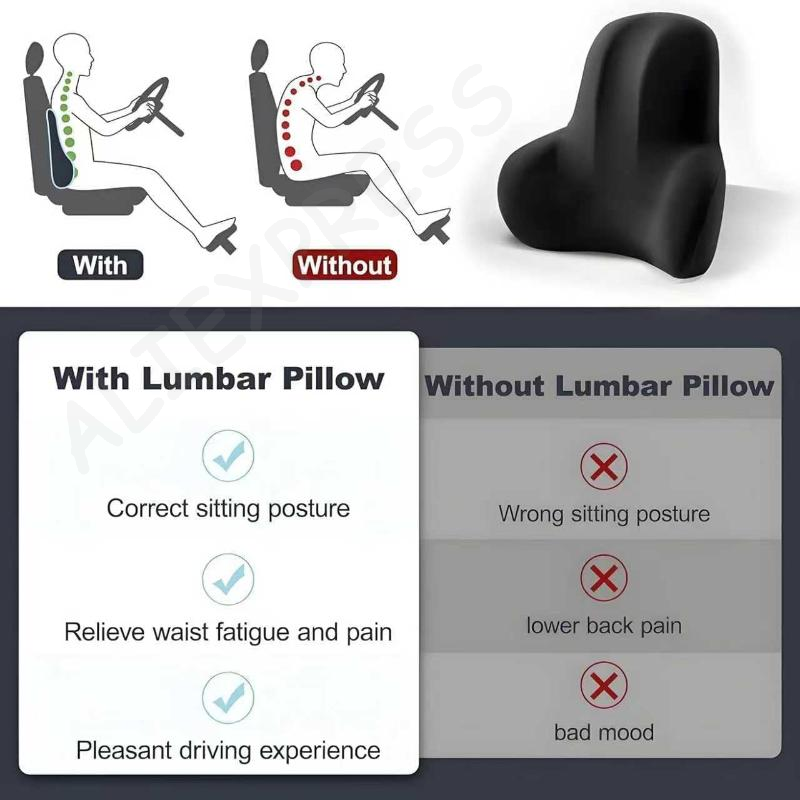 [G]Car Lumbar Support Pillow M - Office Chair Cushion review and price