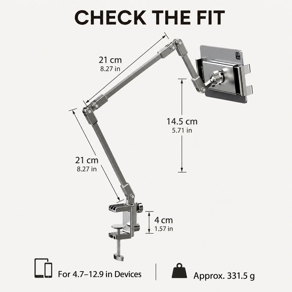Adjustable Bed Phone Holder St - Standing Desk review and price