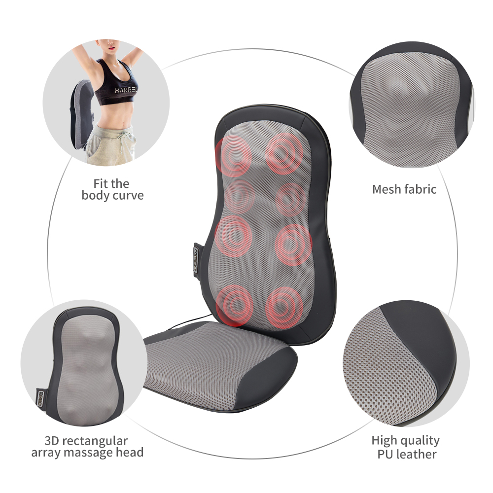 Shiatsu Back Massager with Hea - Office Chair Cushion review and price