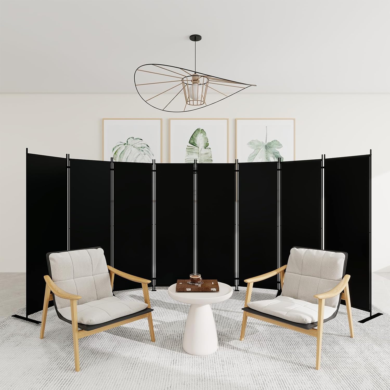 8 Panel Folding Room Divider 6 - Partition Screen Divider review and price