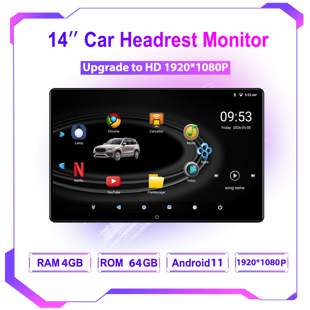 Incell 14 Inch Android Headres - Monitor Stand review and price