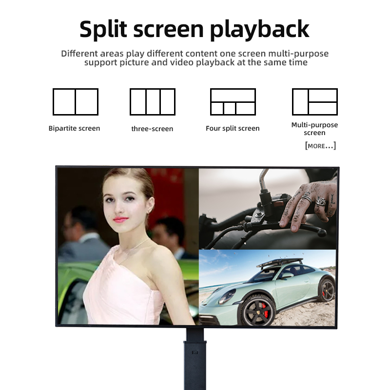 55 Inch Portable 4K Animation  - Monitor Stand review and price