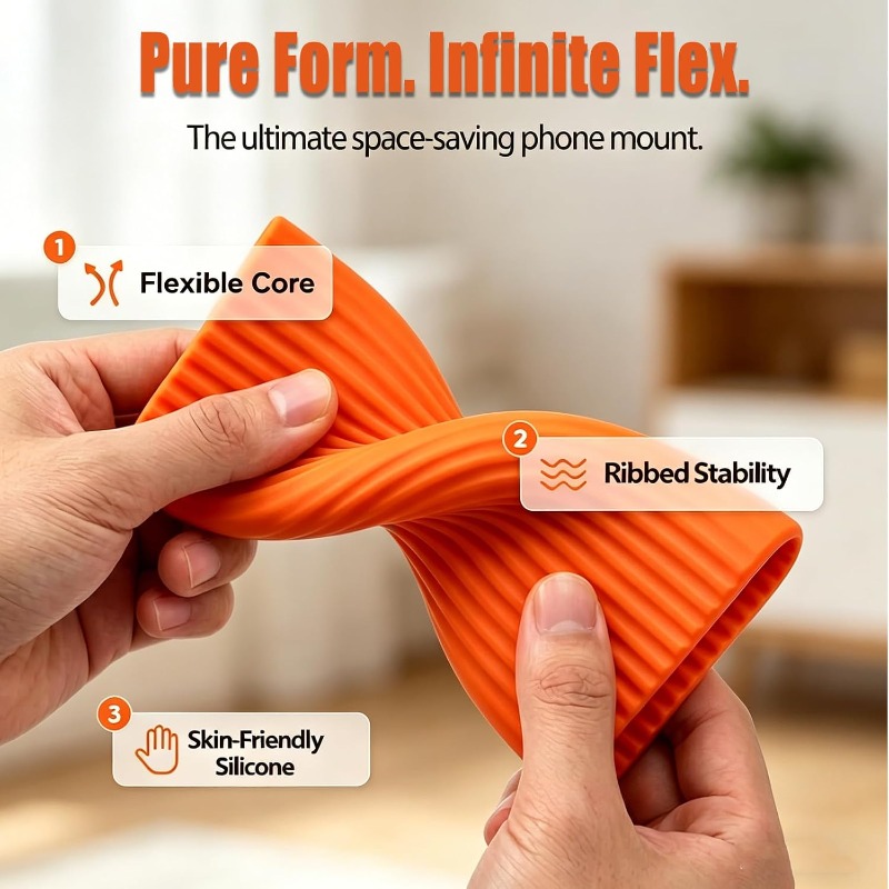 Flexible Foldable Silicone Pho - Standing Desk review and price