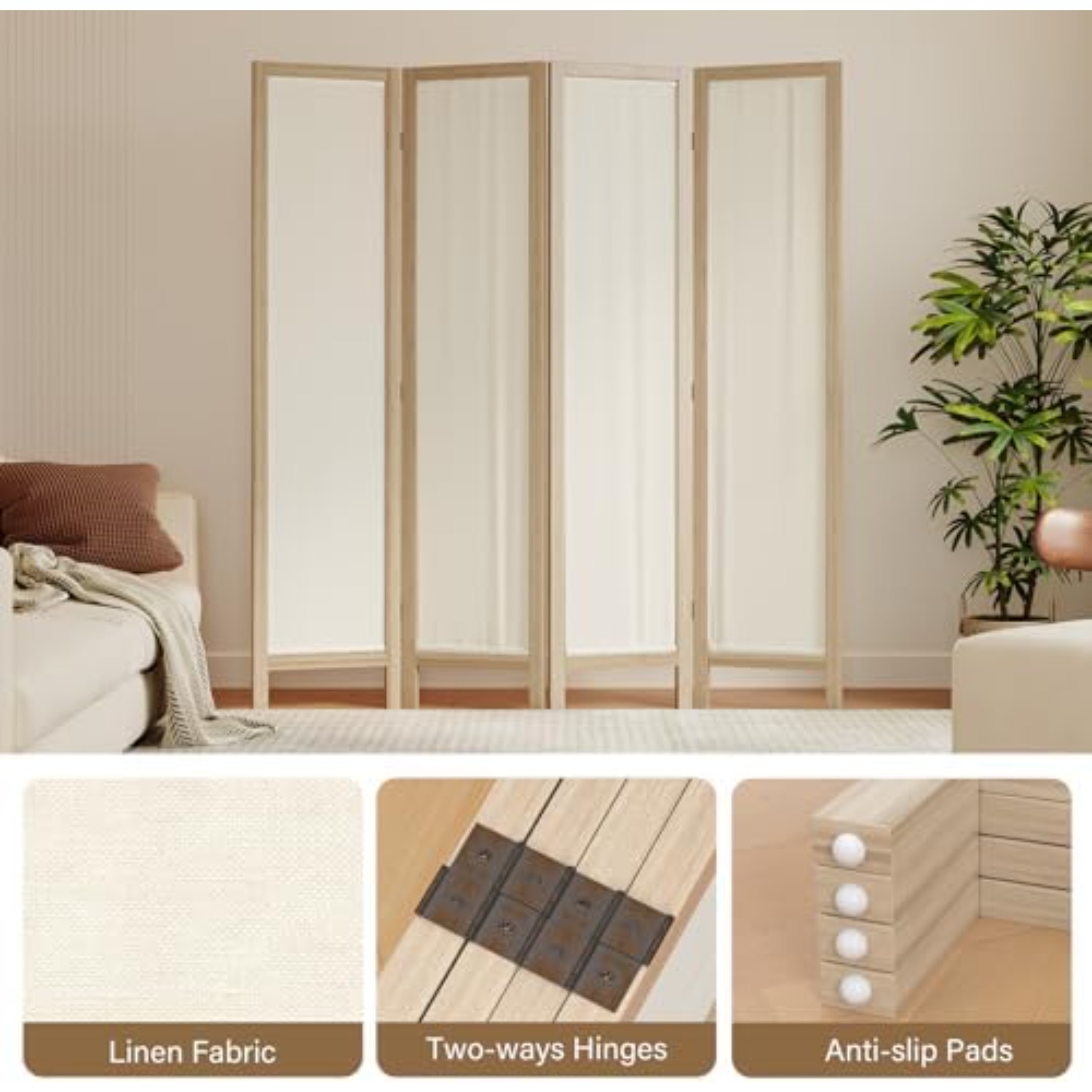 Linen Room Divider Privacy Scr - Partition Screen Divider review and price
