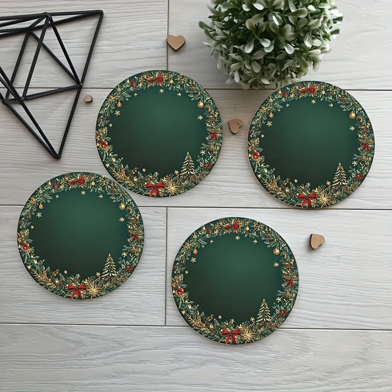 2D Retro Green Christmas Snowb - Office Furniture Brands review and price