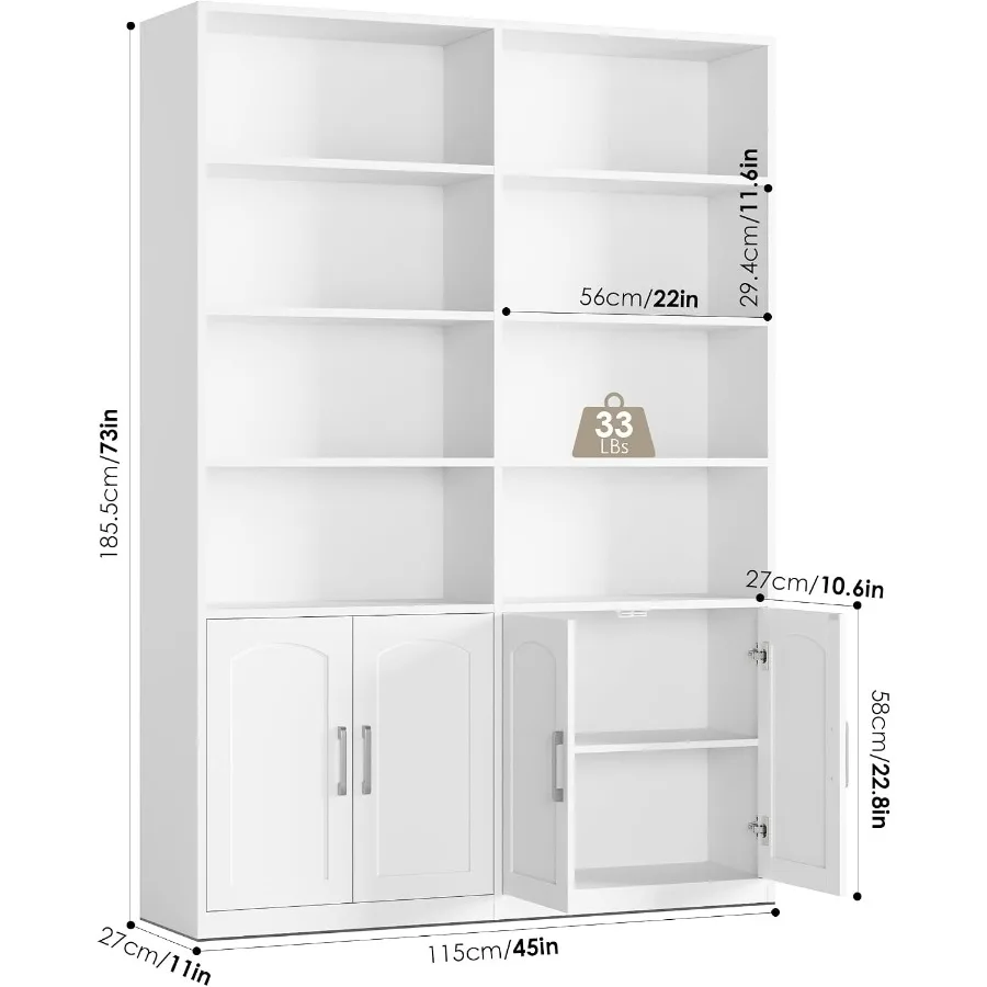 Bookshelf and Bookcase with Do - Bookshelf review and price