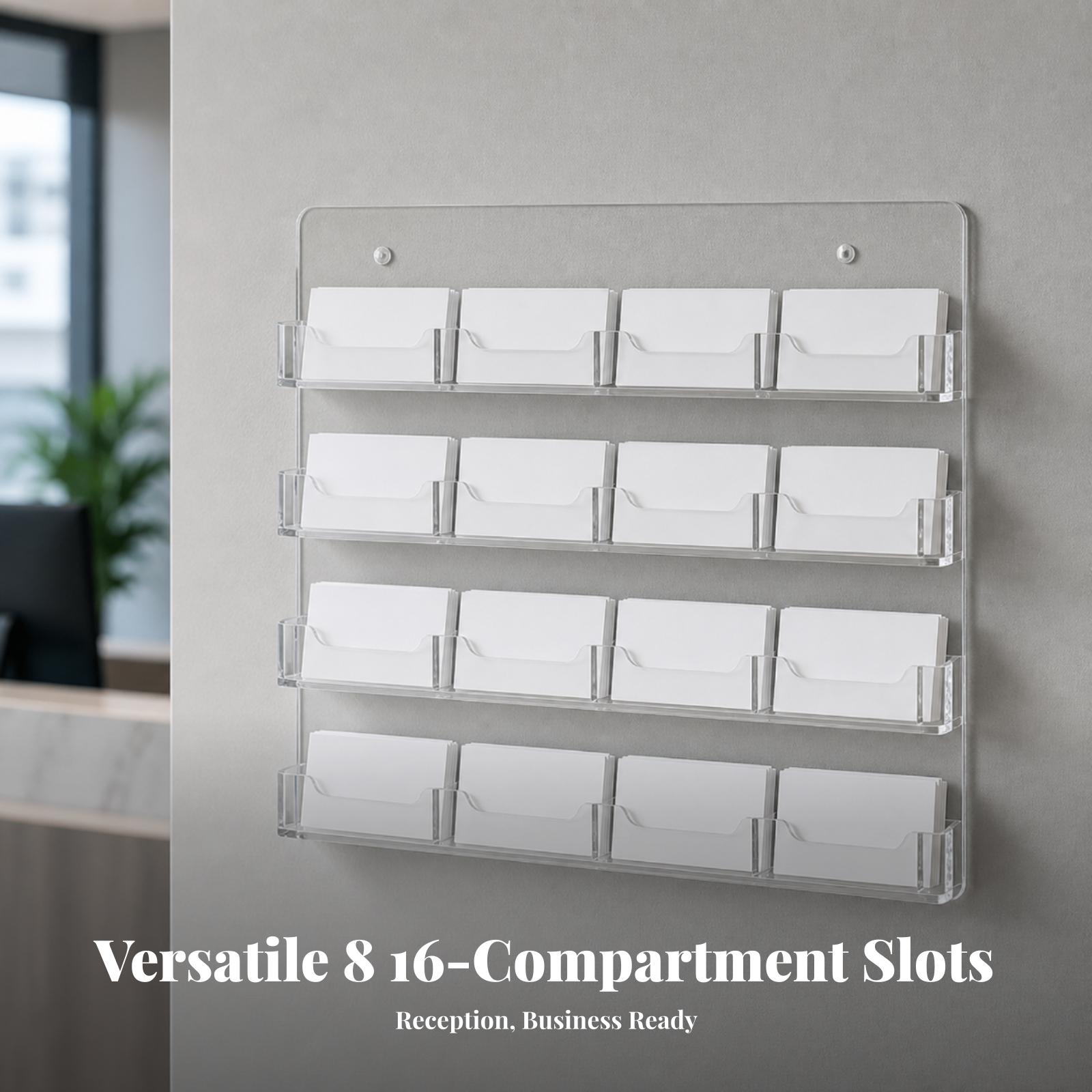 Sleek Acrylic Wall Card Organi - Desk Organizer review and price