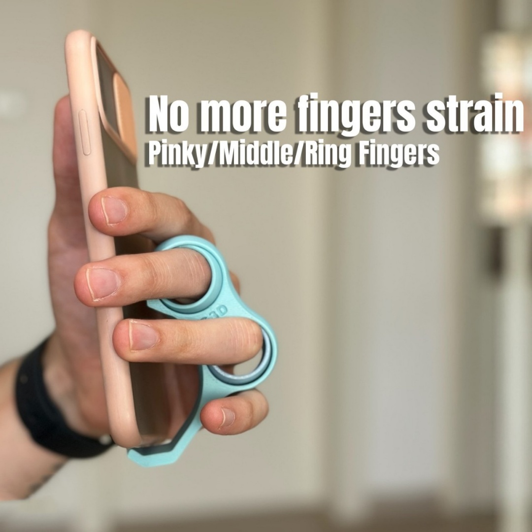 1PCS Cellphone Grip Holder Fin - Standing Desk review and price