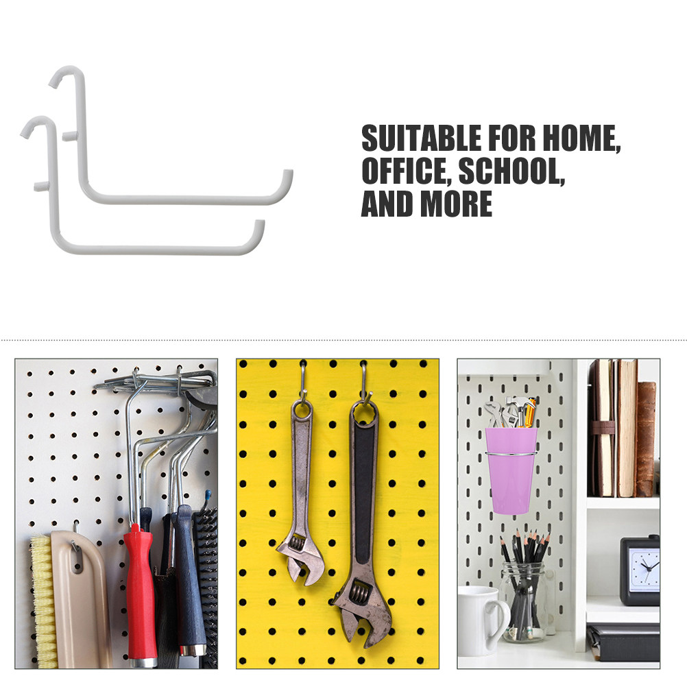 4Pcs Metal Painted Pegboard Br - Desk Organizer review and price