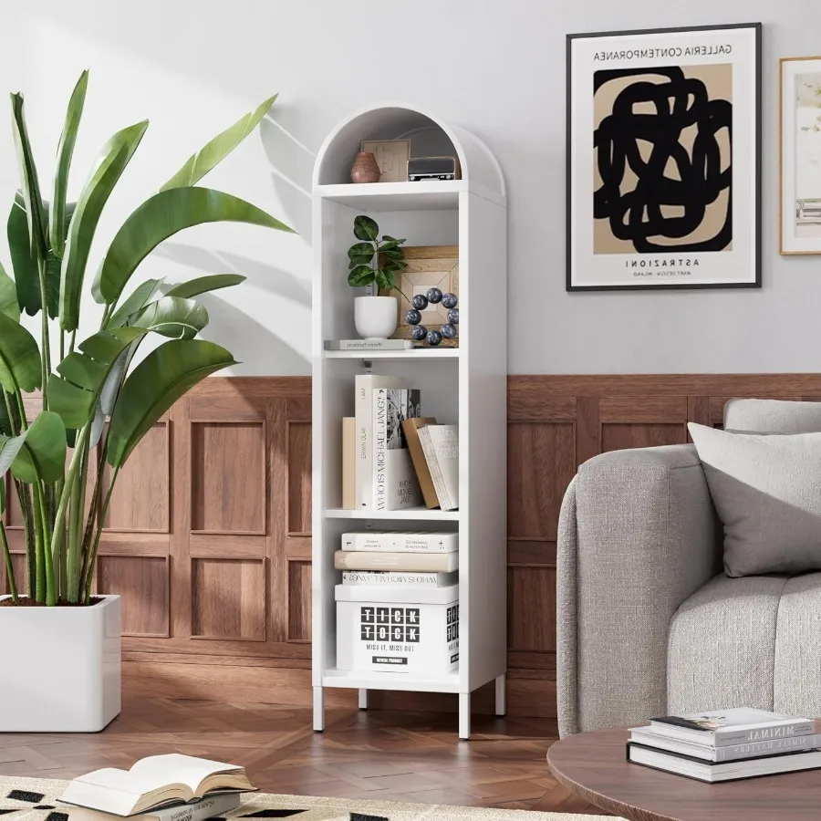 63 Metal Arched Bookshelf for  - Bookshelf review and price