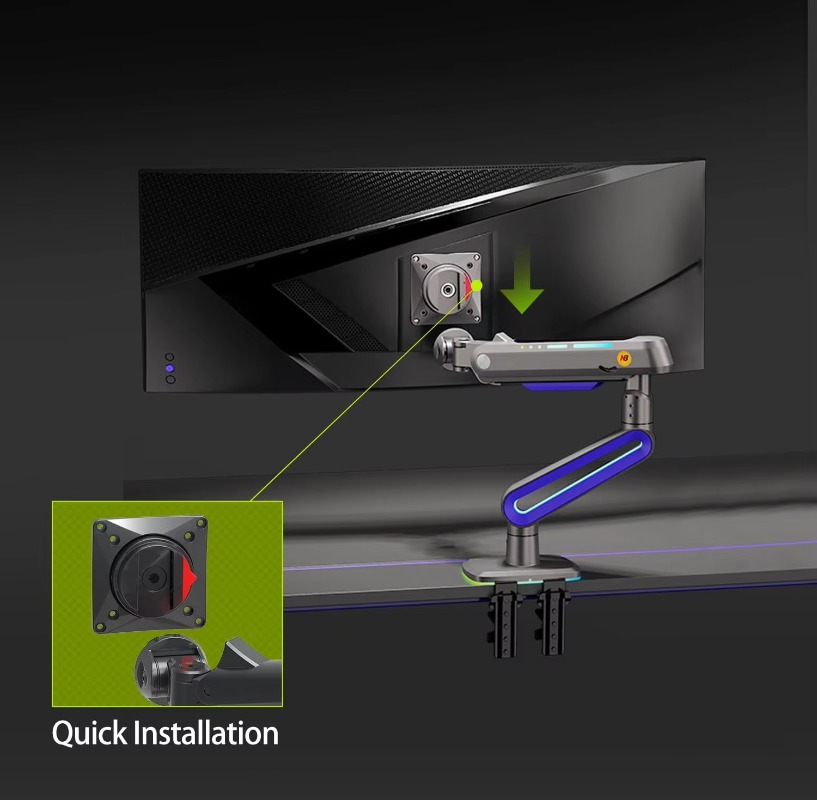 ERGONOMIC Gaming Monitor Arm f - Monitor Stand review and price