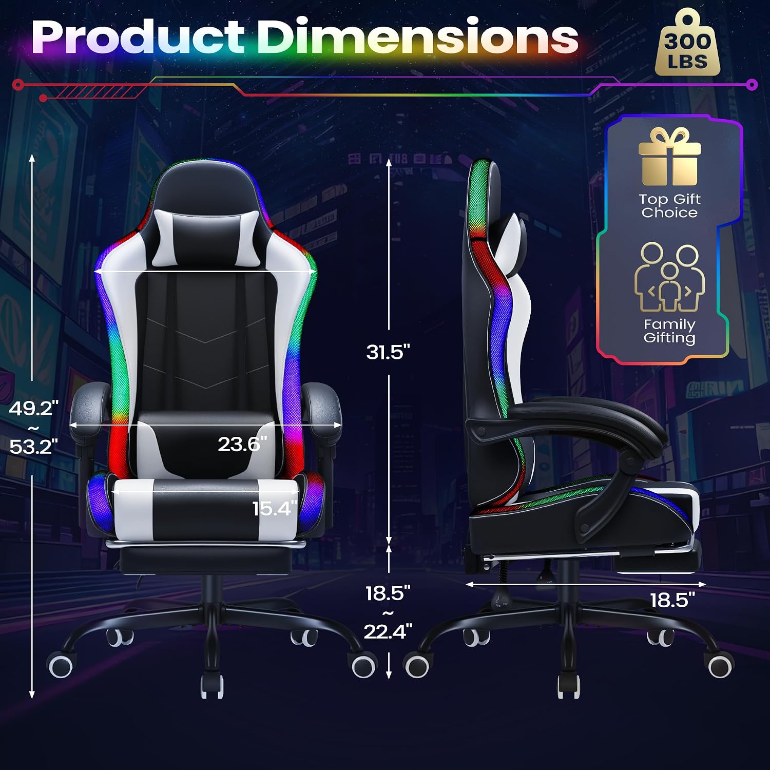 Homall Gaming Chair, Ergonomic - Office Chair review and price