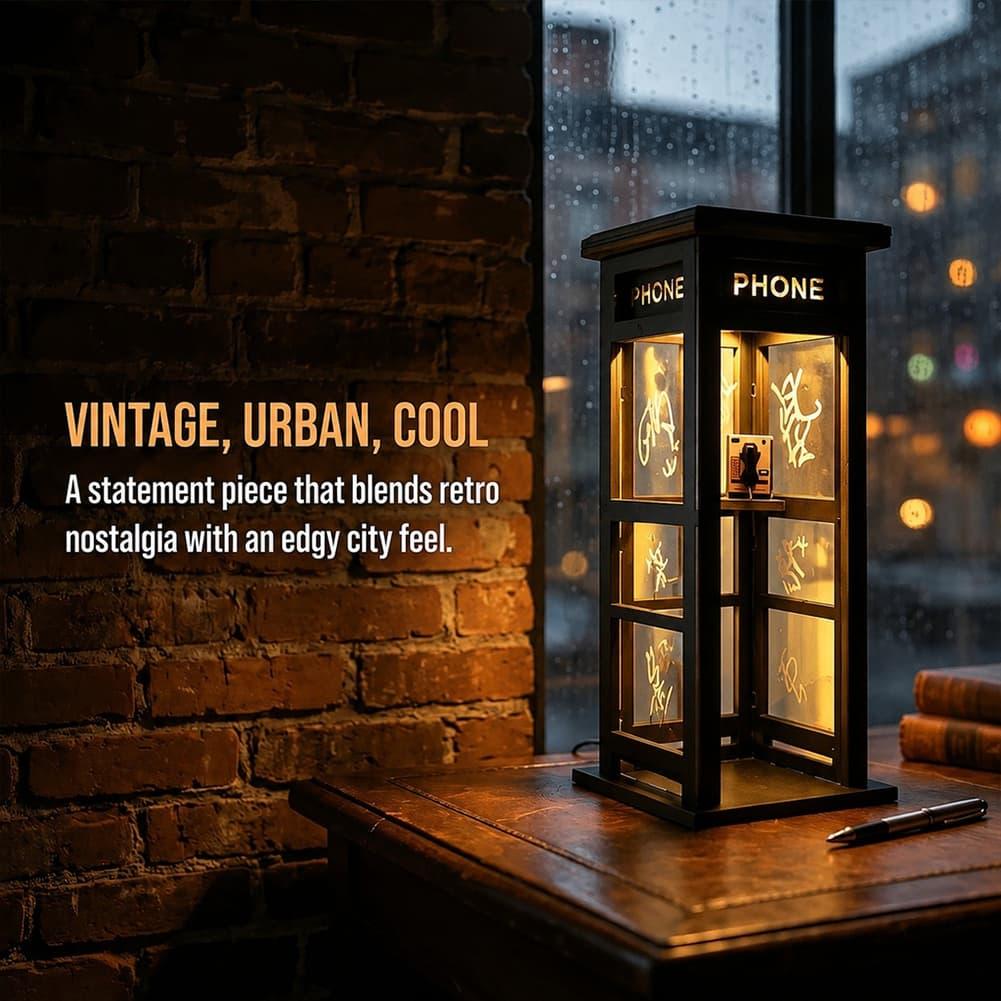 Retro Vintage Phone Booth Nigh - Office Furniture Brands review and price