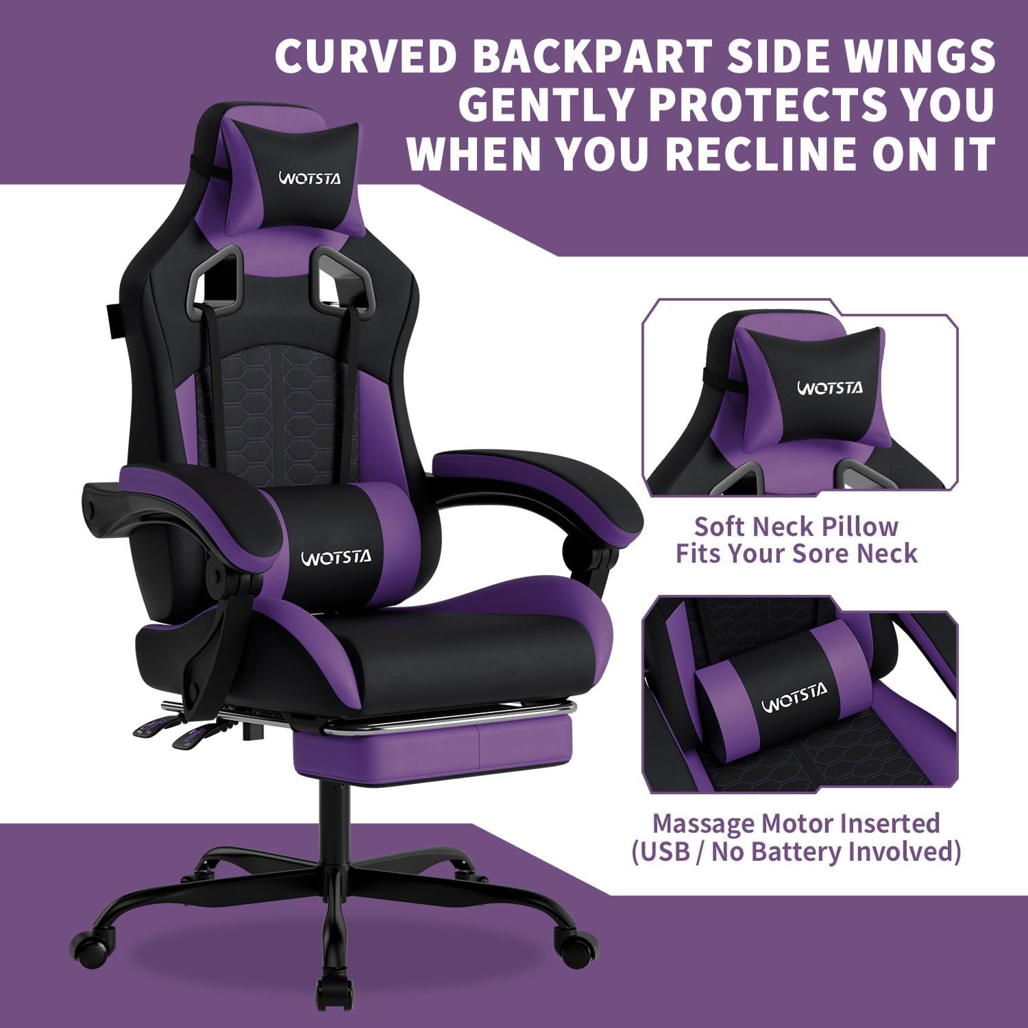 Gaming Chair with Massage,Ergo - Office Chair review and price