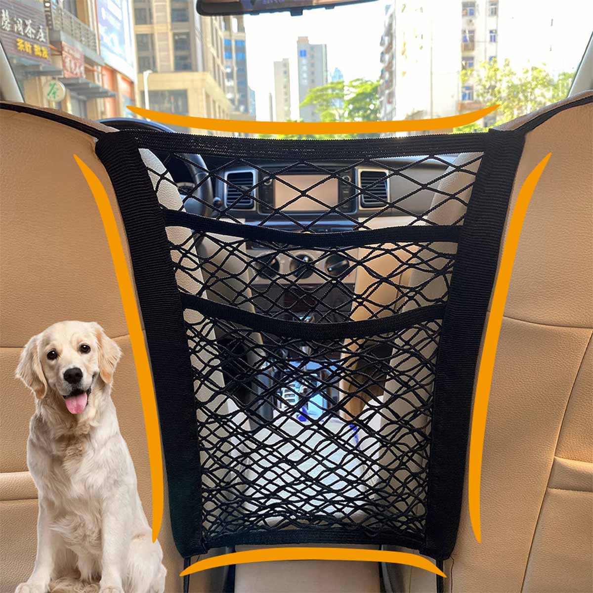 Pet Dog Rear Seat Car Fence Do - Partition Screen Divider review and price